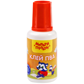 Клей ПВА, 20 г, с кисточкой