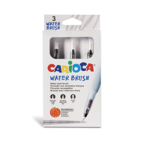 Pensule cu rezervor pentru apă Carioca 3 buc.