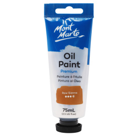 Краски Oil Paint масляные 75 мл оранжевый Raw Sienna