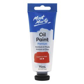 Краски Oil Paint масляные 75 мл красный Cadmium Red