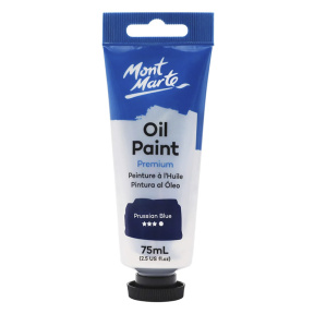 Краски Oil Paint масляные 75 мл синий Prussian Blue