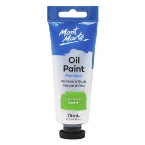 Краски Oil Paint масляные 75 мл зеленый Light Green