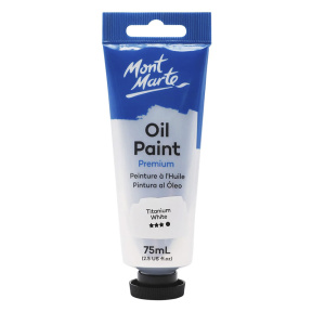 Краски Oil Paint масляные 75 мл белый Titanium White
