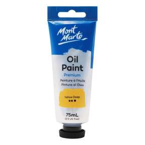 Краски Oil Paint масляные 75мл желтый Yellow Deep