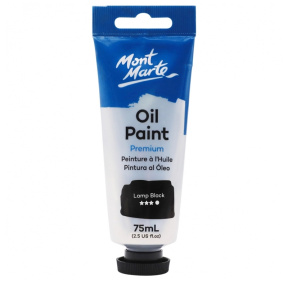 Краски Oil Paint масляные 75 мл черный Lamp Black