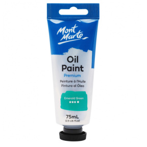 Краски Oil Paint масляные 75 мл зеленый Emerald Green