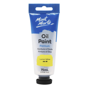 Краски Oil Paint масляные 75 мл желтый Lemon Yellow