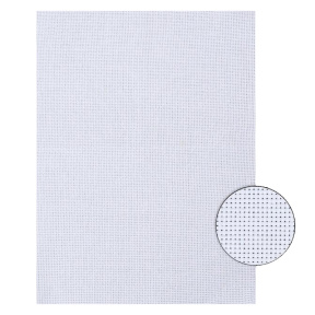 Pânză de broderie №11, albă
