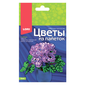 Цветы из пайеток Lori "Пион"