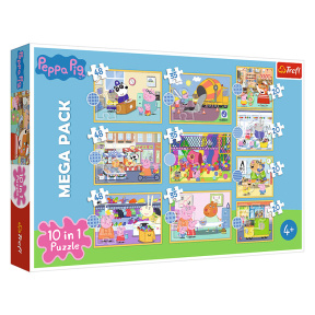 Faceți cunoștință, Peppa Pig, 10 în 1