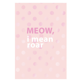 Записная книжка Meow A5, точки, 80 листов, твёрдая обложка