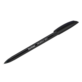 Pix cu bila Berlingo "Triangle 100T" negru, 0,7mm, triunghiular