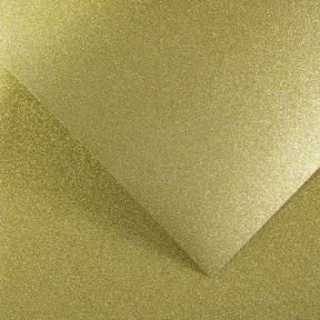 Самоклеющийся декоративный картон GPapieru с блёстками A4, золото, 1 лист