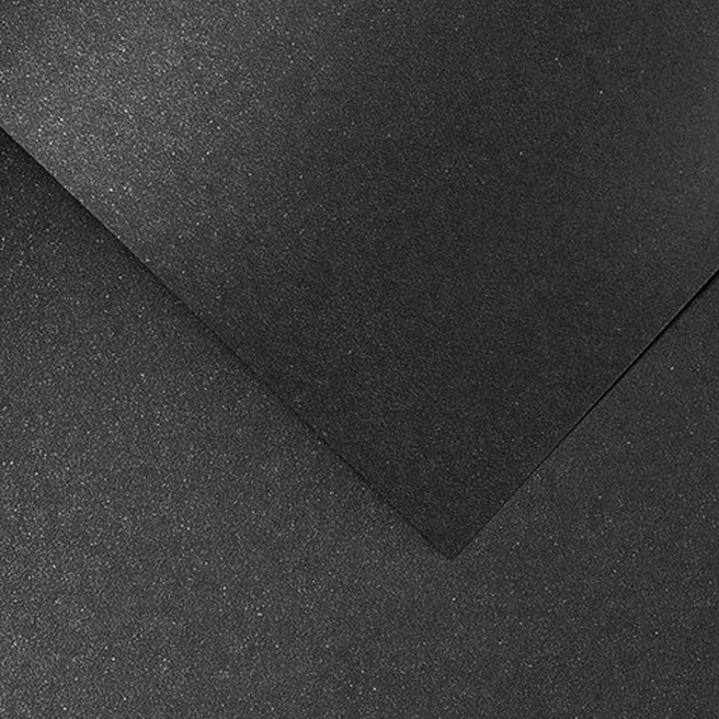 Carton decorativ GPapieru A4 Mika negru metalic, 1 foaie