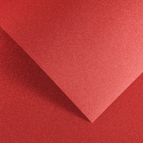 Carton decorativ autoadeziv cu sclipici GPapieru, A4, roșu, 1 coală