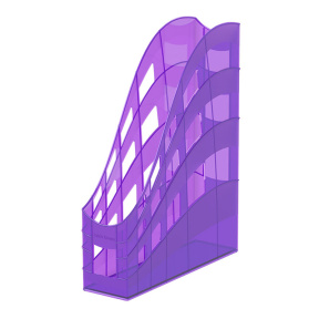 Suport pentru documente ErichKrause vertical, S-WING, Standart 75 mm lilac