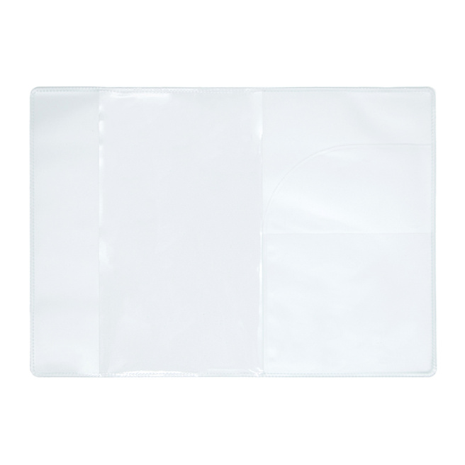 Învelitoare PVC pentru pașaport, transparentă