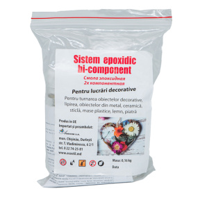 Rasina epoxidică preambalată 160 gr.