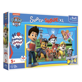 Prietenii cățeluși Paw Patrol, 104 elemente XL