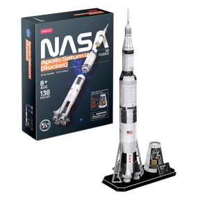 Puzzle 3D Apollo Saturn V Rocket