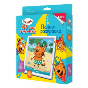 3D Art Lori Панно-раскраска Три кота "Компот"