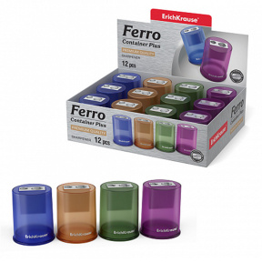 Ascțitoare ErichKrause Ferro Container Plus, din aluminiu două găuri