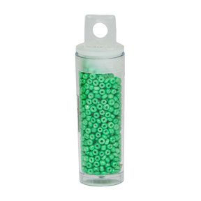 Mărgele în fiolă, 10 gr, culoare verde