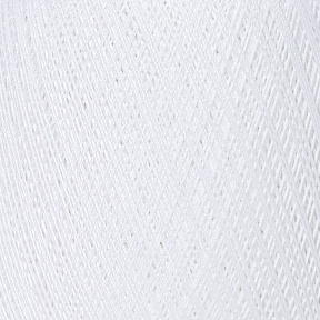 Fire de croșetat, 100% bumbac, 100 gr, 530 m, Janja culoarea albă