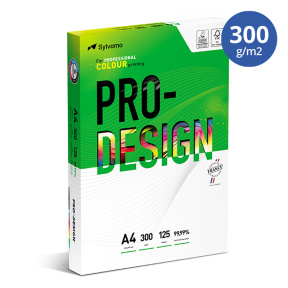 Бумага для офисной техники PRO DESIGN, A4 (300 г/м2, 125 листов) класс A++