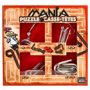 "Puzzle Mania Casse-tetes Roșu"