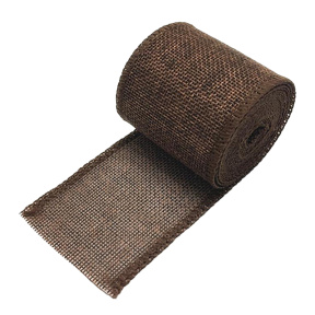 Panglică in artificial 6cm*3m, maro