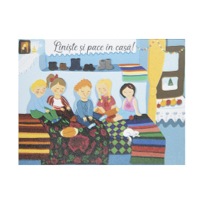 Магнит "Liniște și pace în casă"