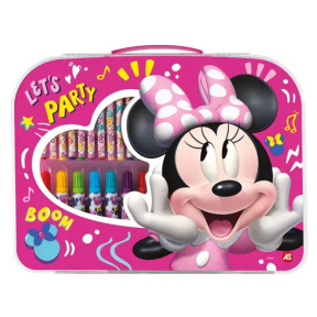 Набор для рисования в чемодане Minnie, 34 предмета