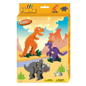 Термомозаика Коробка S - 2000 ед - Dino-World