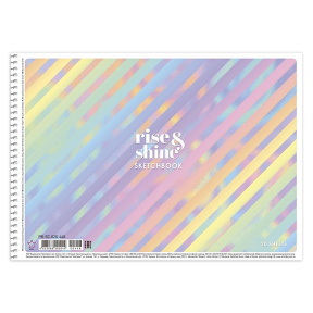 Album pentru desen cu spirală RISE and SHINE, 20 foi