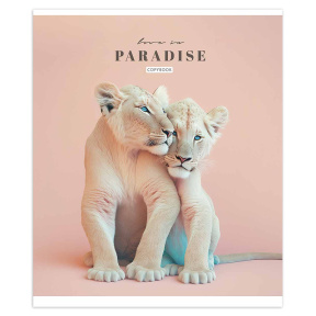 Тетрадь 36 листов клетка Школярик 3256 Love in paradise