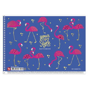 Album pentru desen cu spirală YOUR OWN STYLE, 30 foi