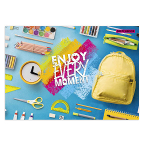 Album pentru schițe ENJOY EVERY MOMENT, 30 foi