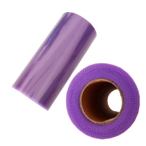 Tulle pentru decor, 15cm x 20m, mov