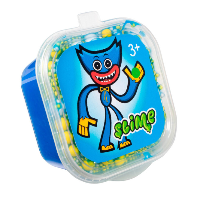 Jucărie «Slime» albastru cu buline