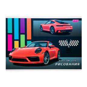 Album pentru desen Red Porsche 40 foi 70 gr/m