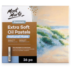 Набор пастелей Extra Soft Oil Pastels 26 цветов, Natural Hue