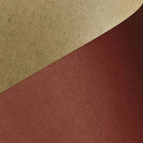 Дизайнерский картон GPapieru A4 KRAFT Красный, 1 лист, 275г/м2