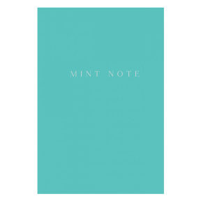 Mint Note. Стильный блокнот с "мятными" страницами