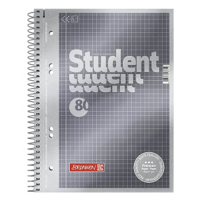 Тетрадь А5 клетка Premium Student