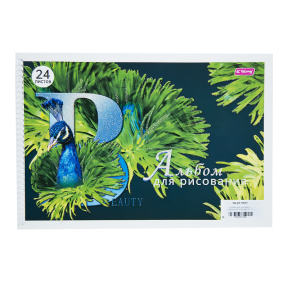 Album pentru desen Peacock 24 foi 100 gr/m