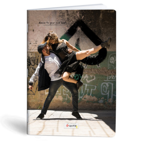 Тетрадь A4 48 листов клетка Mar-Mar  Basic Dance