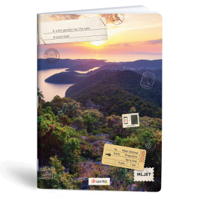 Тетрадь A4 40л. клетка Mar-Mar  Post Card Mljet