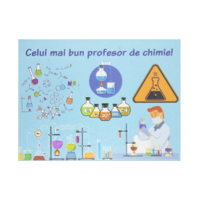 Магнит "Celui mai bun profesor de chimie"