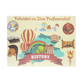 Магнит "Felicitări cu ziua profesorului. Istorie"